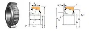 Timken 6381/6321 Taper Roller Bearing