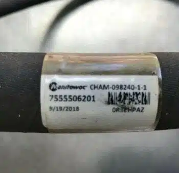 Manitowoc 7555506201 Hose Assy 