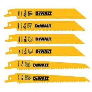 Dewalt DW4856 Metal/Woodcutting Reciprocating Saw Blade Set